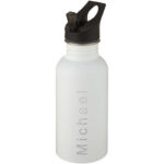 Lexi 500 ml stainless steel sport bottle - Image 3