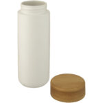 Lumi 300 ml ceramic tumbler with bamboo lid - Image 7