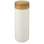 Lumi 300 ml ceramic tumbler with bamboo lid - Image 8