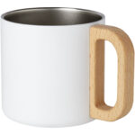 Bjorn 360 ml RCS certified recycled stainless steel mug with copper vacuum insulation - Image 6
