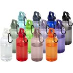 Oregon 400 ml RCS certified recycled plastic water bottle with carabiner - Image 5