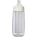 HydroFruit 700 ml recycled plastic sport bottle with flip lid and infuser - Image 3