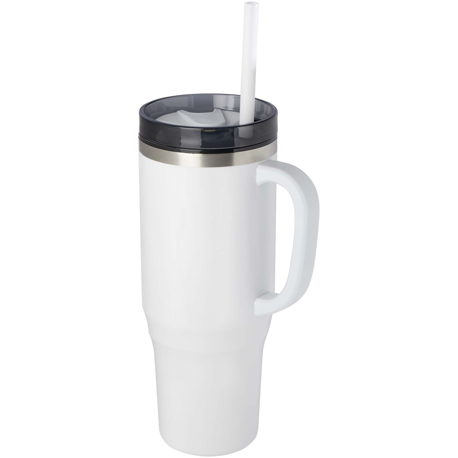 10080101 Melbourne 1200 ml RCS certified insulated tumbler with straw - Image 1