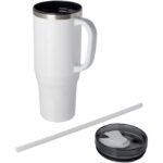 Melbourne 1200 ml RCS certified insulated tumbler with straw - Image 4