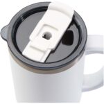 Sydney 1200 ml double wall RCS certified copper vacuum insulated tumbler with straw - Image 6