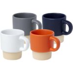 Olympia 130 ml stackable expresso cup with clay bottom - Image 5