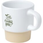 Olympia 130 ml stackable expresso cup with clay bottom - Image 2