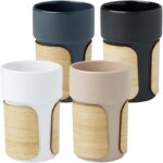 Fika 340 ml tumbler with bamboo sleeve - Image 5