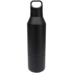Odessy 600 ml RCS certified recycled stainless steel insulated bottle with 300 ml cup - Image 4