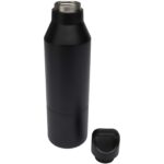 Odessy 600 ml RCS certified recycled stainless steel insulated bottle with 300 ml cup - Image 5