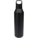 Odessy 600 ml RCS certified recycled stainless steel insulated bottle with 300 ml cup - Image 3