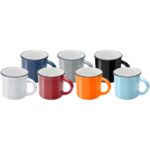 Bari 240 ml ceramic mug with glossy finish - Image 5