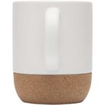 Billie 300 ml ceramic mug with cork details and matt finish - Image 4