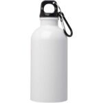 Oregon 400 ml RCS certified single wall stainless steel water bottle with carabiner - Image 3