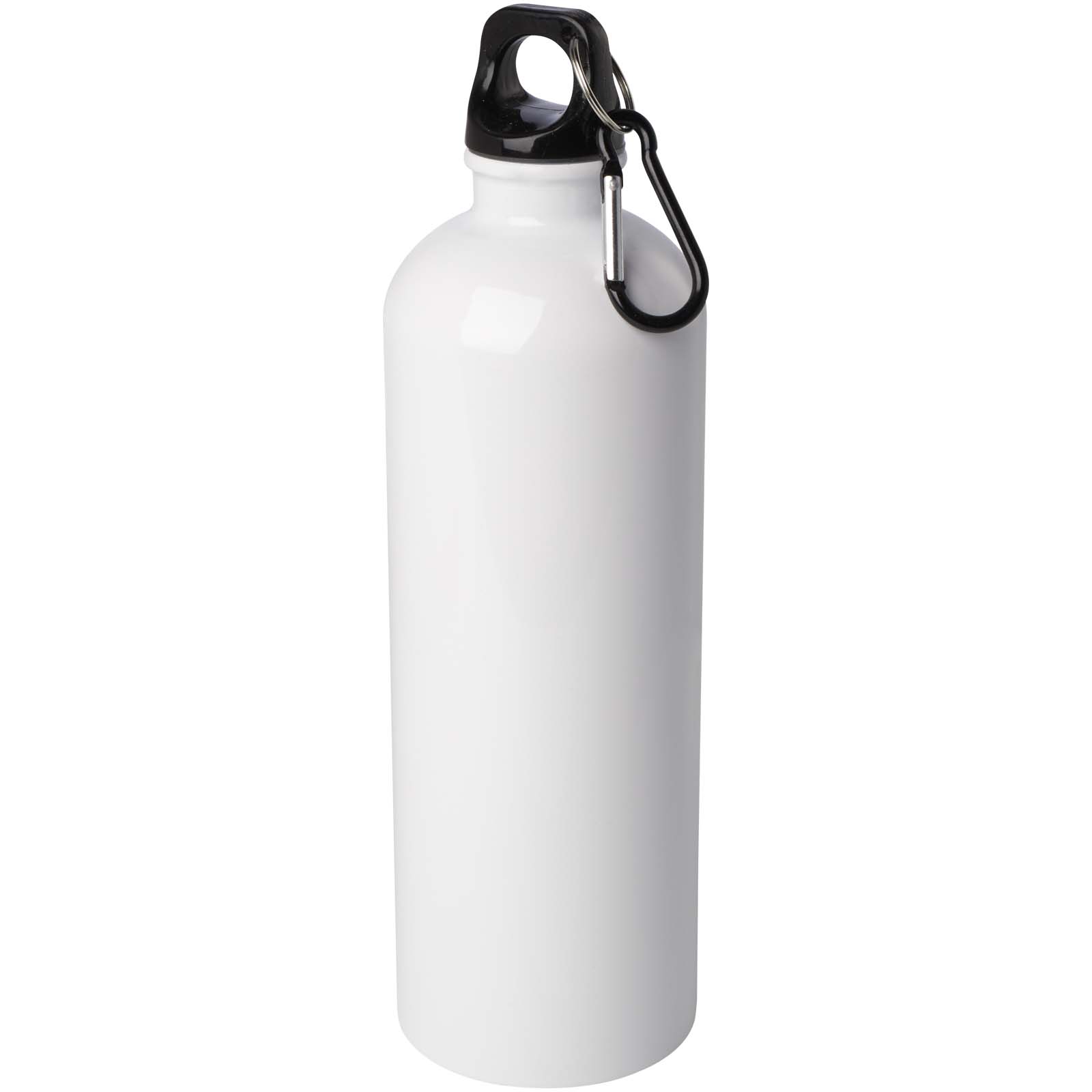 10086101 Oregon 750 ml RCS certified single wall stainless steel water bottle with carabiner - Image 1