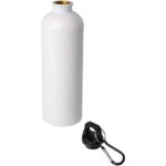 Oregon 750 ml RCS certified single wall stainless steel water bottle with carabiner - Image 4