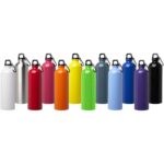 Oregon 750 ml RCS certified single wall stainless steel water bottle with carabiner - Image 5