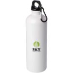 Oregon 750 ml RCS certified single wall stainless steel water bottle with carabiner - Image 2