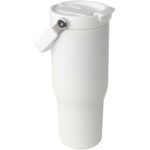 Bronx 900 ml RCS recycled stainless steel copper vacuum insulated tumbler with dual function lid