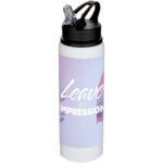 Fitz 800 ml RCS recycled single wall stainless steel water bottle - Image 2
