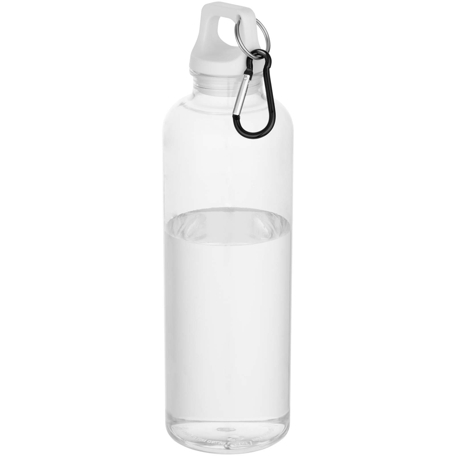 10087701 Oregon 750 ml RCS recycled plastic water bottle with carabiner - Image 1