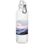 Oregon 750 ml RCS recycled plastic water bottle with carabiner - Image 2