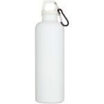 Oregon 750 ml solid colour RCS recycled plastic water bottle with carabiner - Image 3