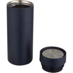 Illuminate 650 ml RCS recycled double wall stainless steel water bottle with 3-piece lid set - Image 6