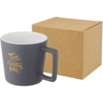 Cali 370 ml ceramic mug with matt finish - Image 2