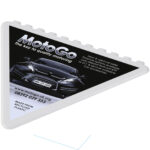 Frosty triangular recycled plastic ice scraper - Image 3