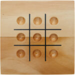 Strobus wooden tic-tac-toe game - Image 4