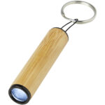 Cane bamboo key ring with light - Image 4
