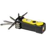 Octo 8-in-1 RCS recycled plastic screwdriver set with torch - Image 2