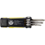 Octo 8-in-1 RCS recycled plastic screwdriver set with torch - Image 7