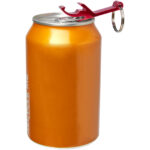 Tao RCS recycled aluminium bottle and can opener with keychain - Image 5