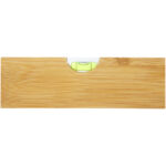 Flush bamboo spirit level with bottle opener - Image 4