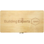Rivet 19-piece bamboo/recycled plastic tool set - Image 2