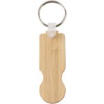 Ronan bamboo trolley keychain - Image 4