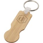 Ronan bamboo trolley keychain - Image 2