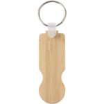 Ronan bamboo trolley keychain - Image 3