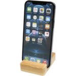 Ebla bamboo phone stand - Image 6