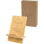 Ceibo detachable bamboo phone stand - Image 2