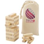 Jumble wooden toppling tower game - Image 2