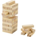 Jumble wooden toppling tower game - Image 6