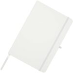 Teak A5 recycled hard cover notebook with lined pages - Image 6