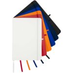 Teak A5 recycled hard cover notebook with lined pages - Image 7