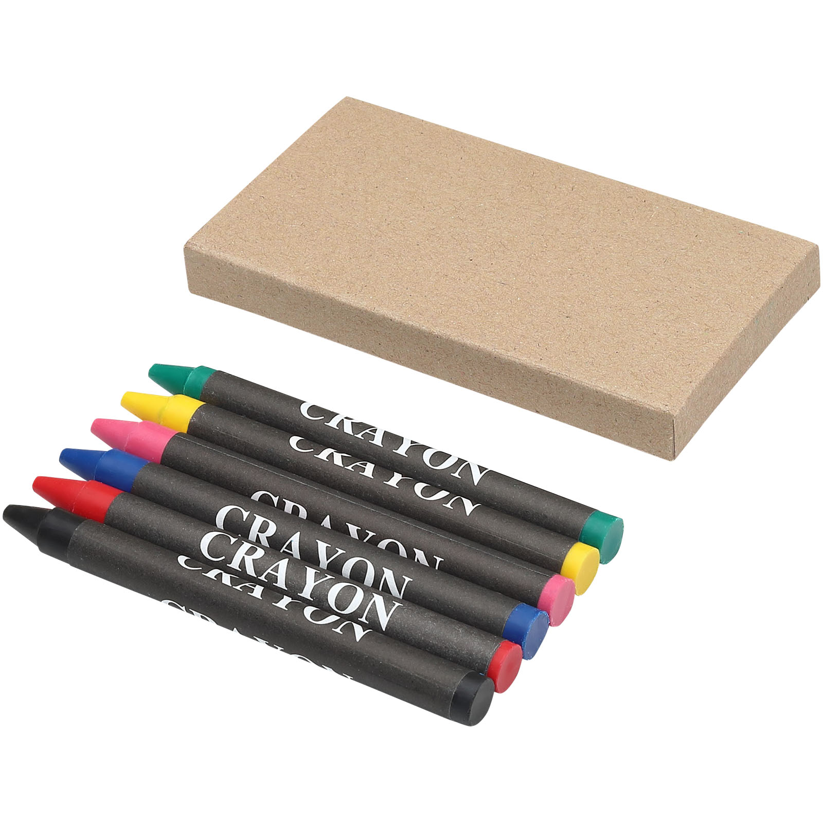 10617100 Ayo 6-piece coloured crayon set - Image 1