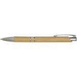 Wicker bamboo ballpoint pen (black ink) - Image 3
