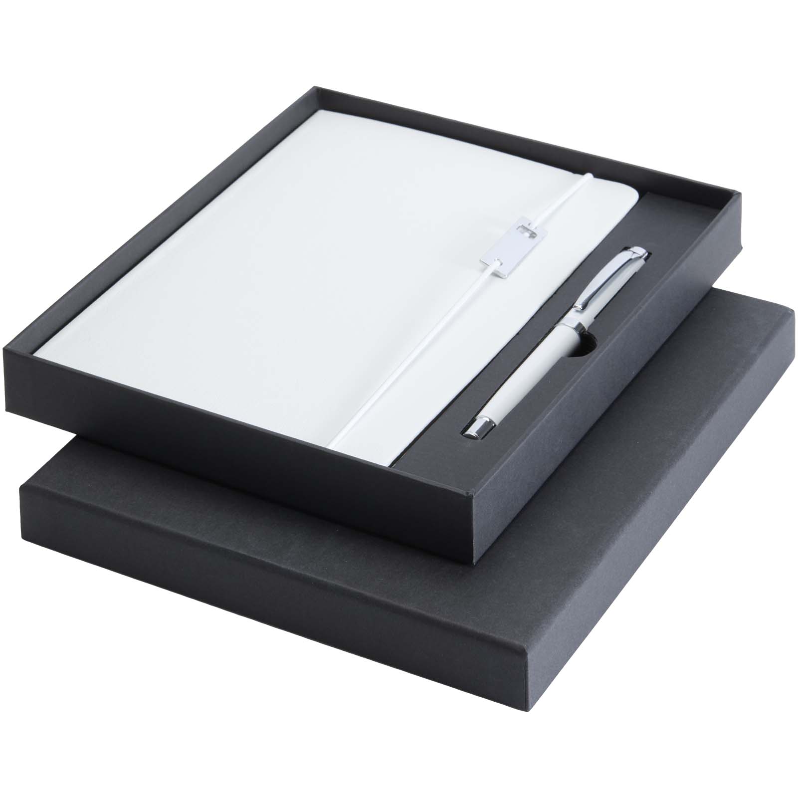 10625801 Legato Elegance A5 hard cover notebook and rollerball pen set - Image 1