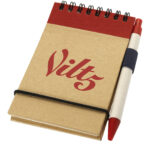 Zuse A7 recycled jotter notepad with pen - Image 2